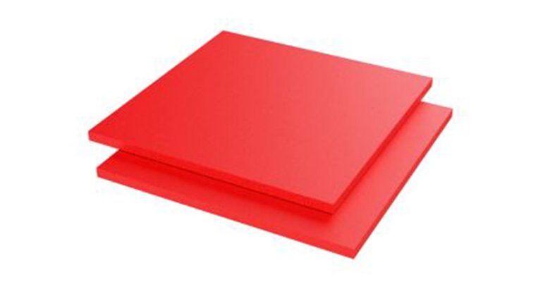Pvc hardschuim Rood kleiner