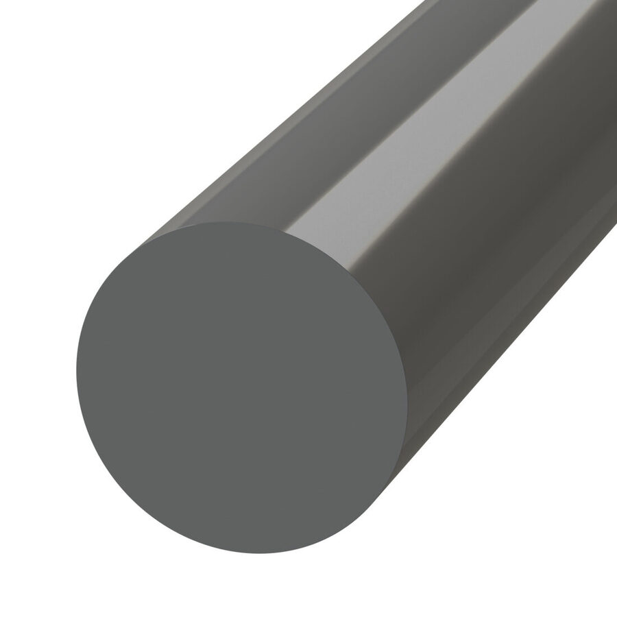 PVC grijs XT volstaf - Ø10x2000mm