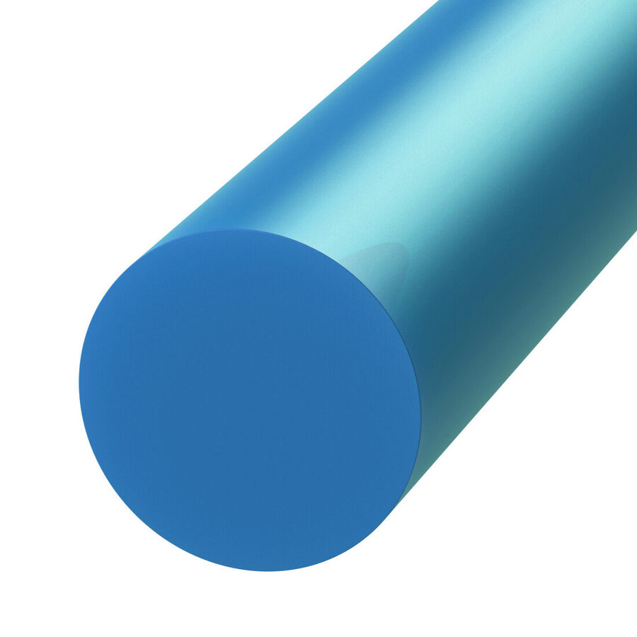 HMPE1000 blauw FG-10/2011 - Ø20x2000mm