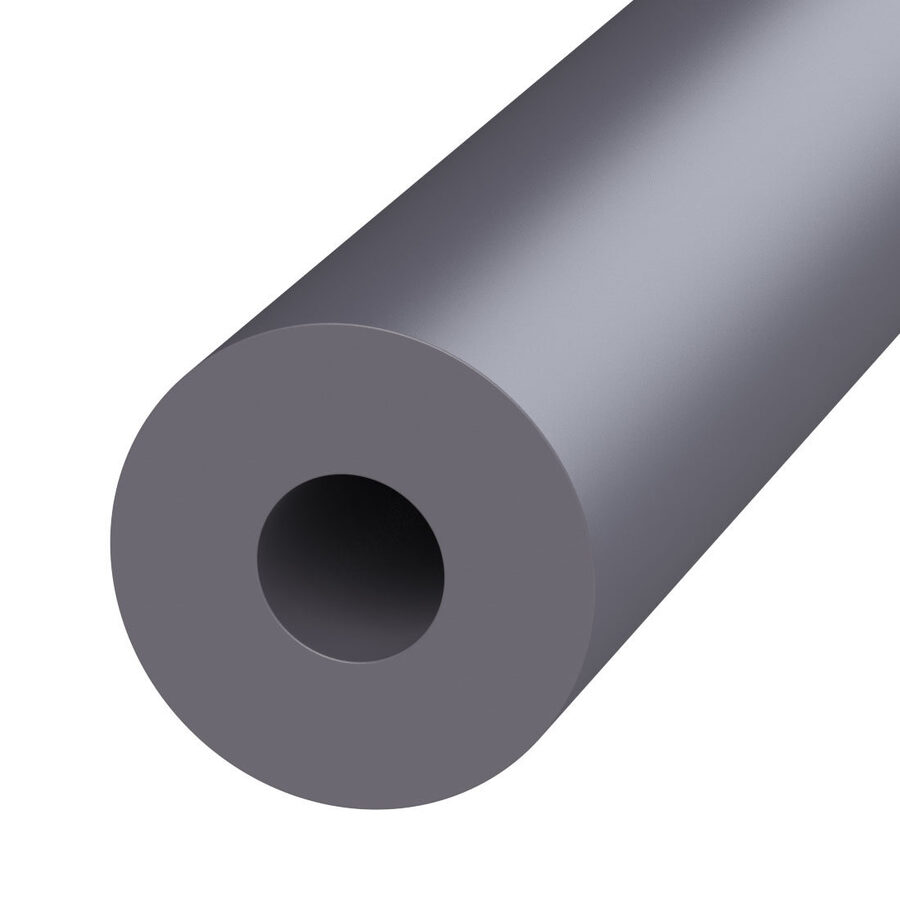 PVC grijs XT holstaf - Ø70/30x2000mm