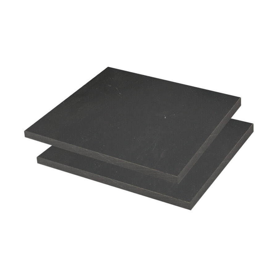 LDPE-plaat - zwart - 3000 x 1500 x 15mm