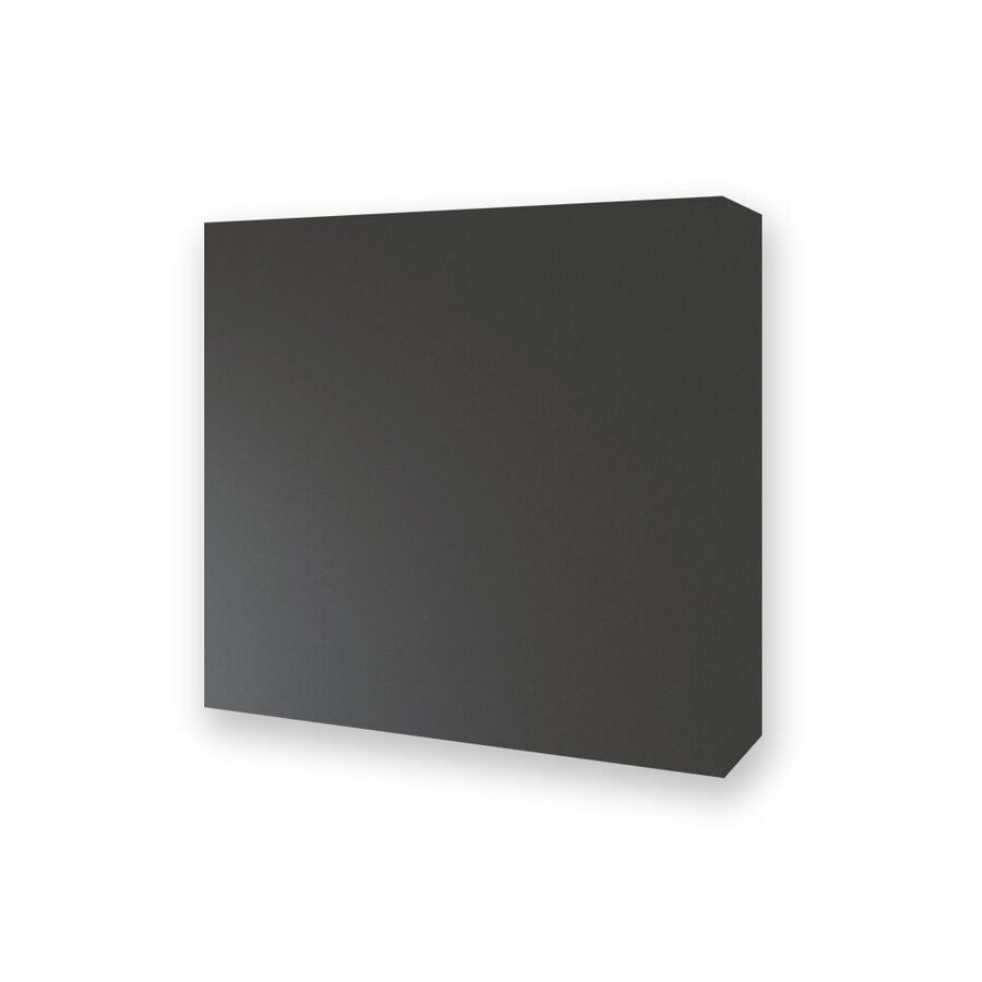 Proefstuk Alucobond - solid antraciet grijs