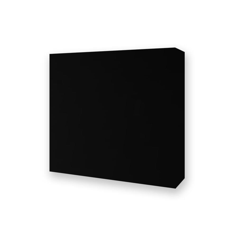 Proefstuk Alucobond - solid zwart