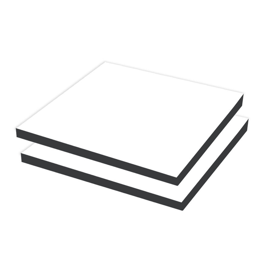 HPL hele plaat RAL9016 wit - 3050x1300x3mm