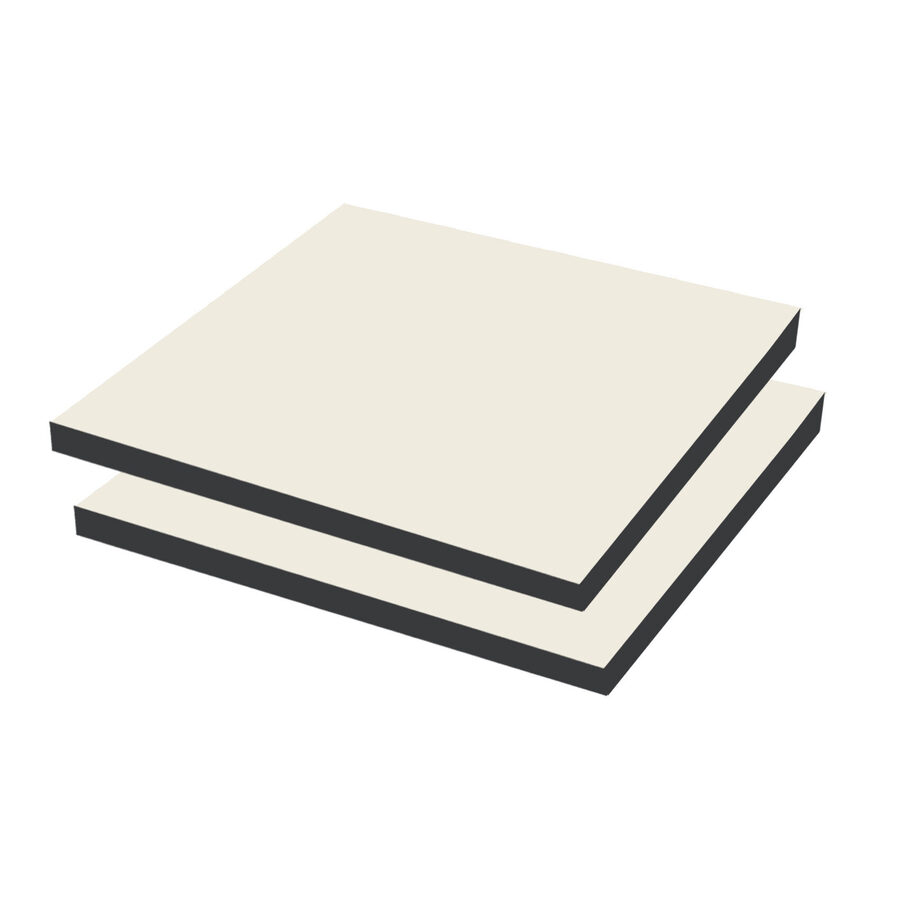 HPL hele plaat RAL9001 créme - 3050x1300x3mm