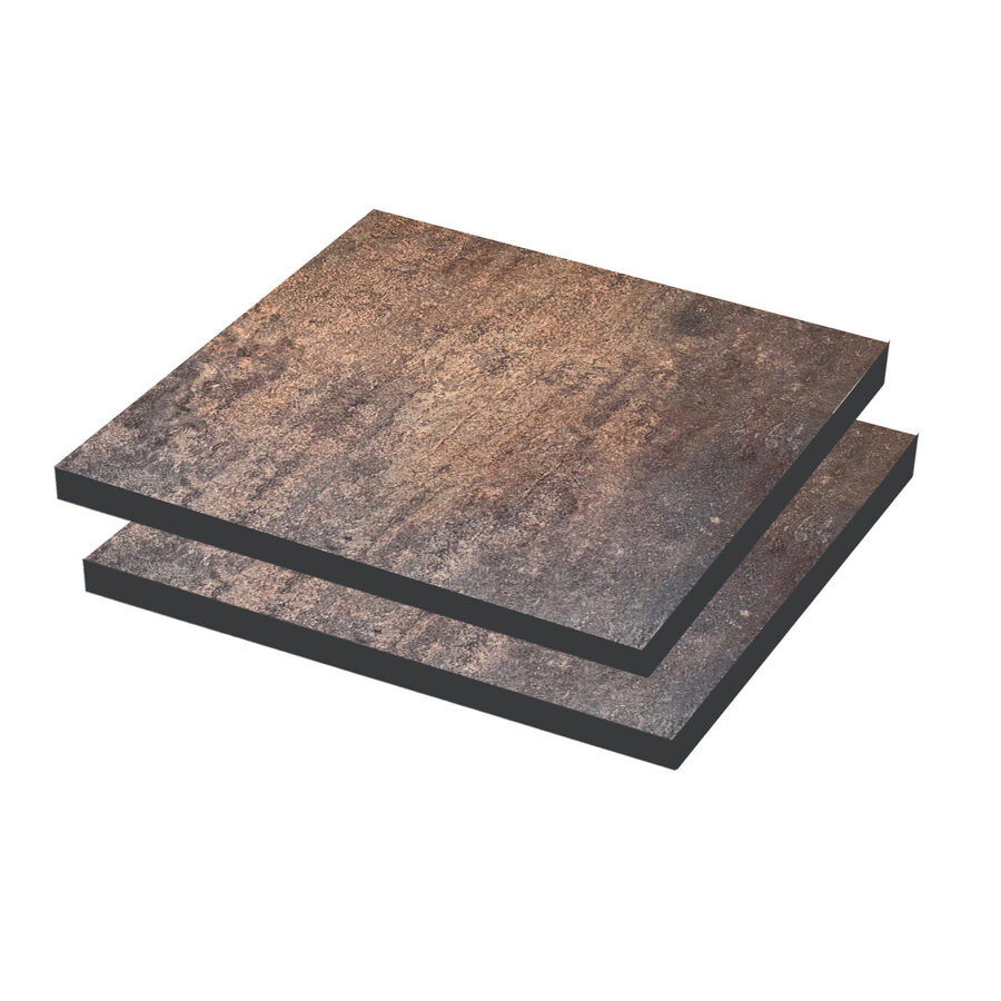 HPL hele plaat Corten 4050 - 3050x1300x6mm