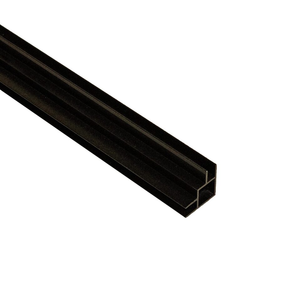Hoekprofiel - RAL9005 structuur - 2m - 4mm
