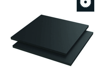 Bestel plexiglas® zwart op maat