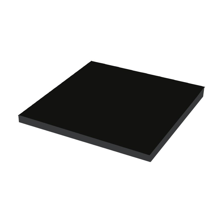 HPL proefstuk - zwart RAL9005