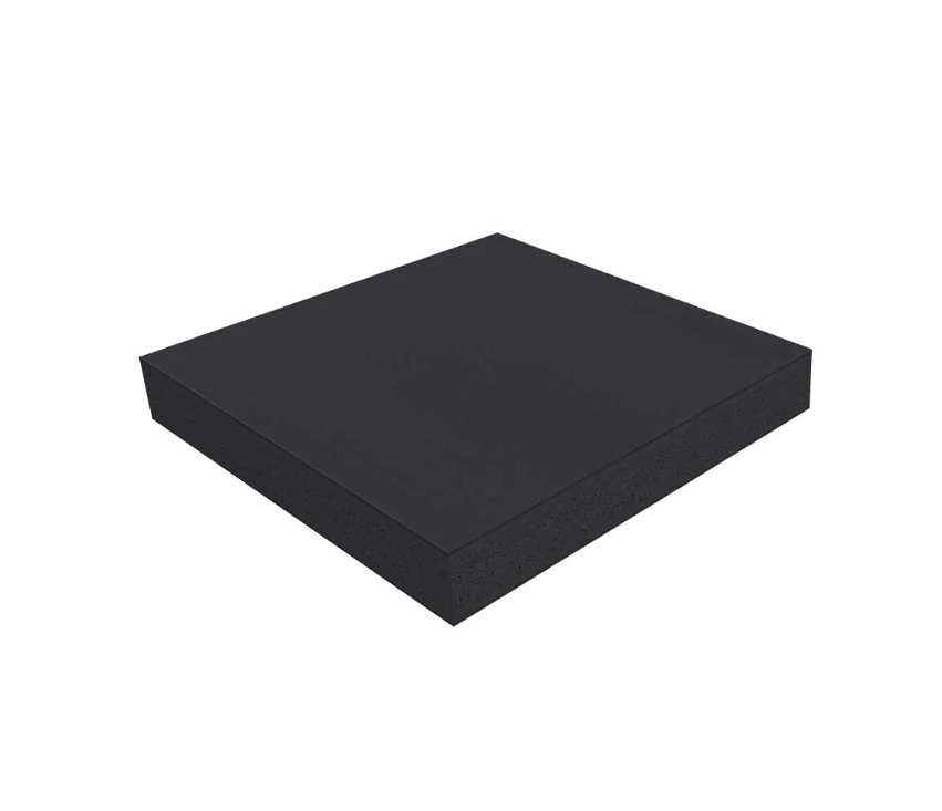 PP-Foam - Zwart - 3000 x 2000 x 10 mm
