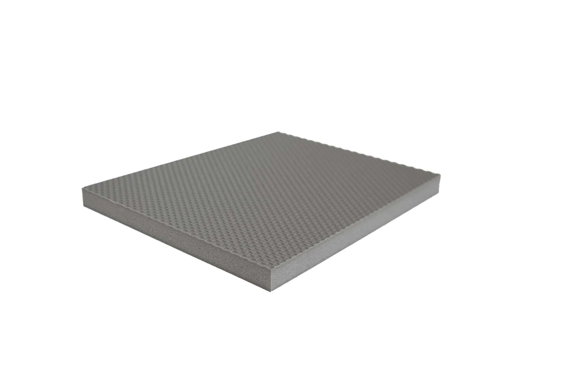 PP-Foam - Grijs - RAL7004 - Antislip - 3000 x 2000 x 10 mm