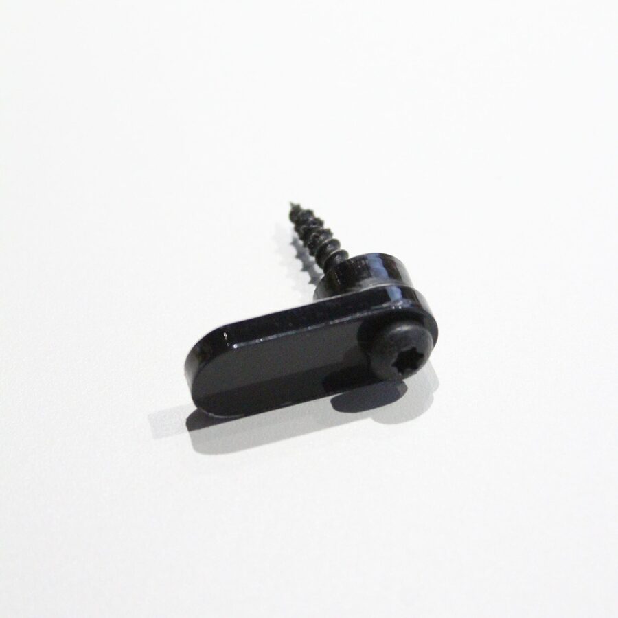 Montageclip voorzetraam 4mm - Zwart - incl. accessoires