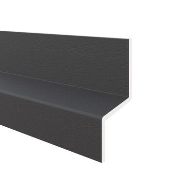 Profiel - Afwateringsprofiel - 6000mm - Zwart