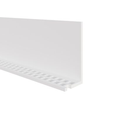 Ventilatieprofiel - 2500mm - Wit
