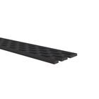 ventilatieprofiel op rol 30 mm zwart