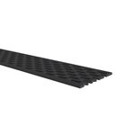 ventilatieprofiel op rol 50mm zwart