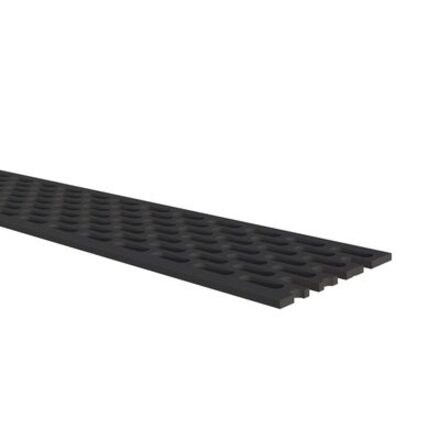 ventilatieprofiel op rol 50mm zwart