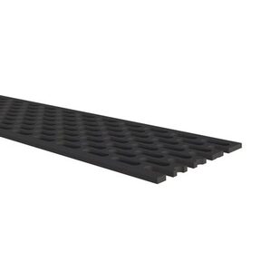 ventilatieprofiel op rol 60 mm zwart