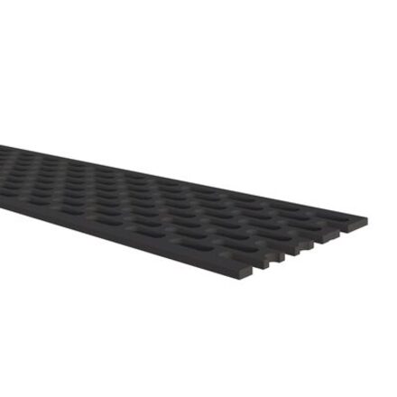 ventilatieprofiel op rol 60 mm zwart