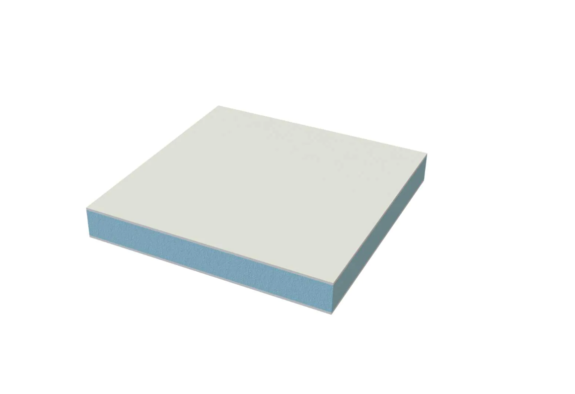 Sandwichpaneel - RAL9001 - toplaag 1.5mm - 3000 x 1500 x 24mm