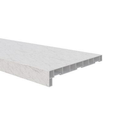Vensterbank steenlook - Carrara marmer - 400 x 6000 mm