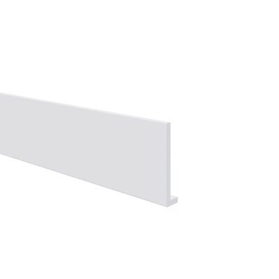 Volschuim paneel haakse hoek 100x35 mm - Wit - 600 cm