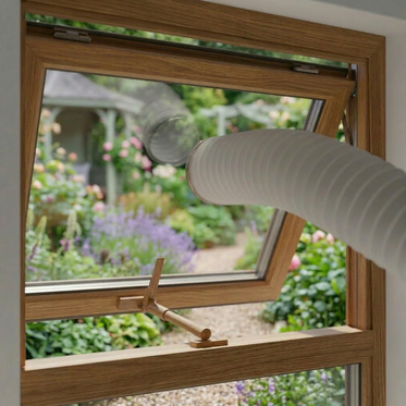 klapraam airco plexiglas afdichting