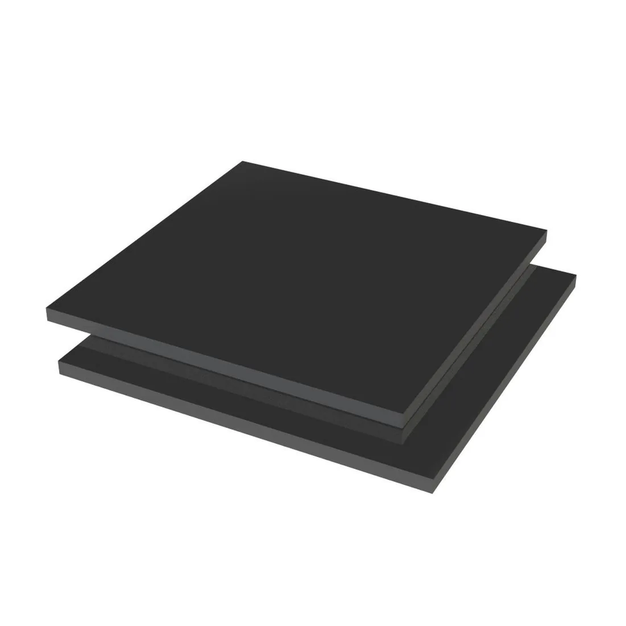 HPL - Renolit folie - Zwartgijs RAL7021 - 3050 x 1300 x 6mm