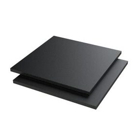 Pvc hardschuim Zwart