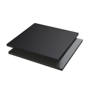 Plexiglas zwart - mat zwart